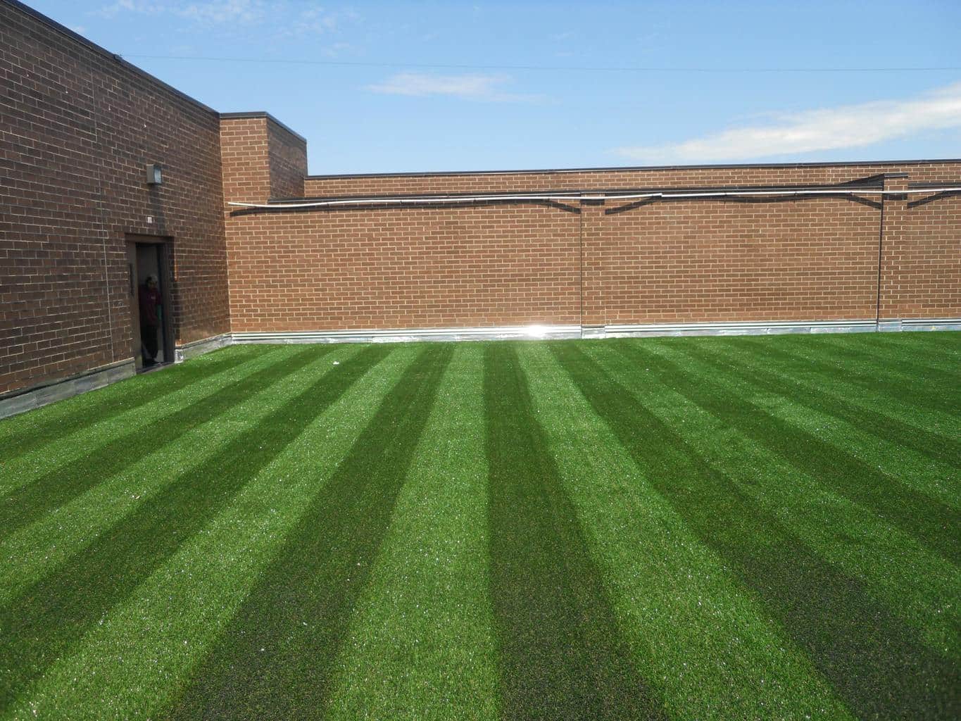 Artificial Turf Drainage System Installation