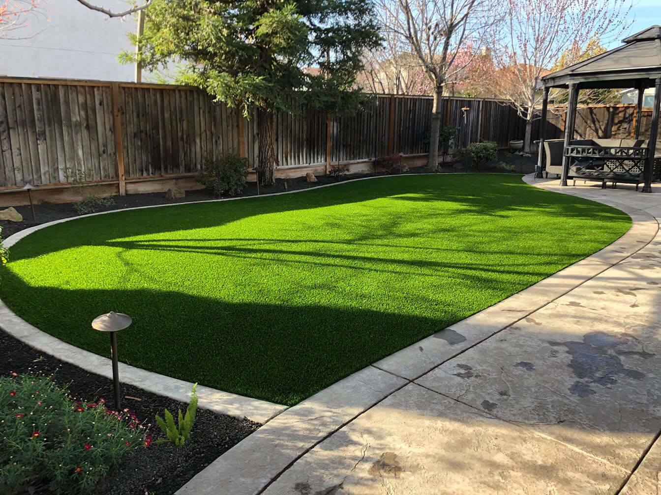 Residential Artificial Turf Installation